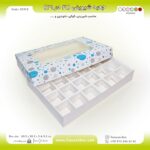 جعبه شیرینی 21 در 31 مستطیل یک کیلویی کد 21312 - Image 2