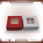جعبه کوکی و شیرینی 10 در 10 ارتفاع 4 کد 101042