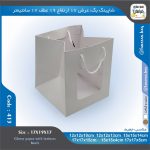 ساک خرید کد 413 پنجره‌دار 17 در 19 عطف 17 - Image 4