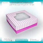 جعبه شیرینی مقوا قنادی 21 در 21 ارتفاع 7 کد 2121711 - Image 4