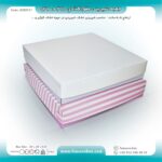 جعبه شیرینی مقوا قنادی 27 در 27 ارتفاع 5.5 کد 2727511 - Image 7