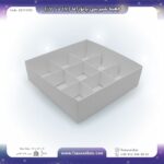 جعبه شیرینی پانوراما 17 در 17 ارتفاع 5 کد 22171752 - Image 9