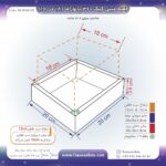 جعبه طلقی مینی کیک 360 پانوراما 18 در 18 ارتفاع 13 کد 221818132 - Image 9