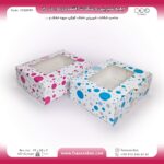 جعبه شیرینی و شکلات اقتصادی پنجره‌دار 15 در 20 ارتفاع 7 سانت یک تکه کد 1520799 - Image 4