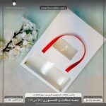 جعبه کشویی شکلات و اکسسوری ربان دار عطفدار 18 در 18  کد B66181842 - Image 11