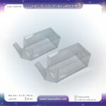 جعبه طلقی پانوراما 5 در 5 ارتفاع 10 کد 225510 - Image 2
