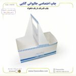 چاپ اختصاصی جا لیوانی 2تایی دسته دار (تک رنگ) - Image 2