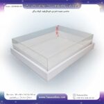 جعبه طلقی نامزدی و فینگرفود 360 پانوراما 30 در 40 ارتفاع 14.5 کد 223040143 - Image 5