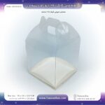 جعبه طلقی مینی کیک 360 پانوراما دسته دار 12 در 12 کد 22121212 - Image 2