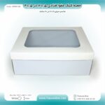جعبه کیک مقوا قنادی 30.5 در 40.5 ارتفاع 14.5 کد 3040141 - Image 2