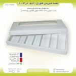 جعبه شیرینی فلورال عطف‌دار 15.3 در 40 ارتفاع 4 کد 154042
