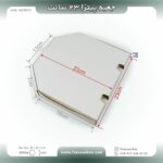 جعبه پیتزا سایز 23 سانت کد fa232331 - Image 6