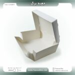 جعبه همبرگر و سوخاری 14 در 28.5 ارتفاع 7.7 سانت کد fa142871 - Image 3